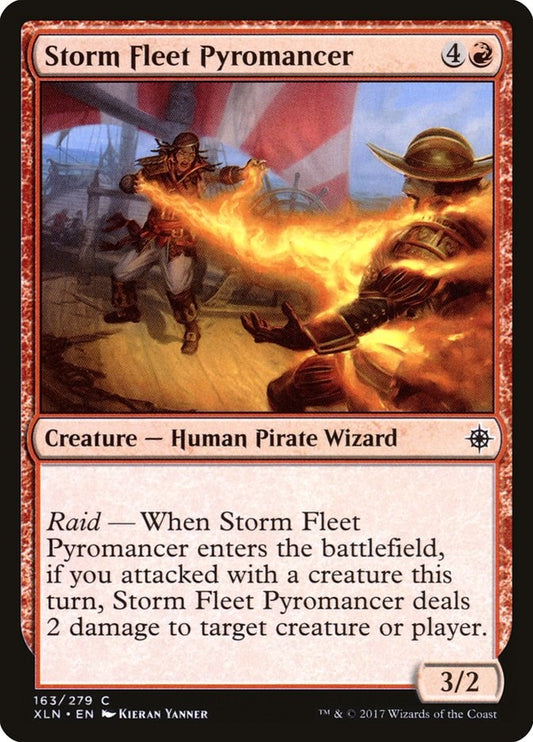 Storm Fleet Pyromancer [XLN - 163]