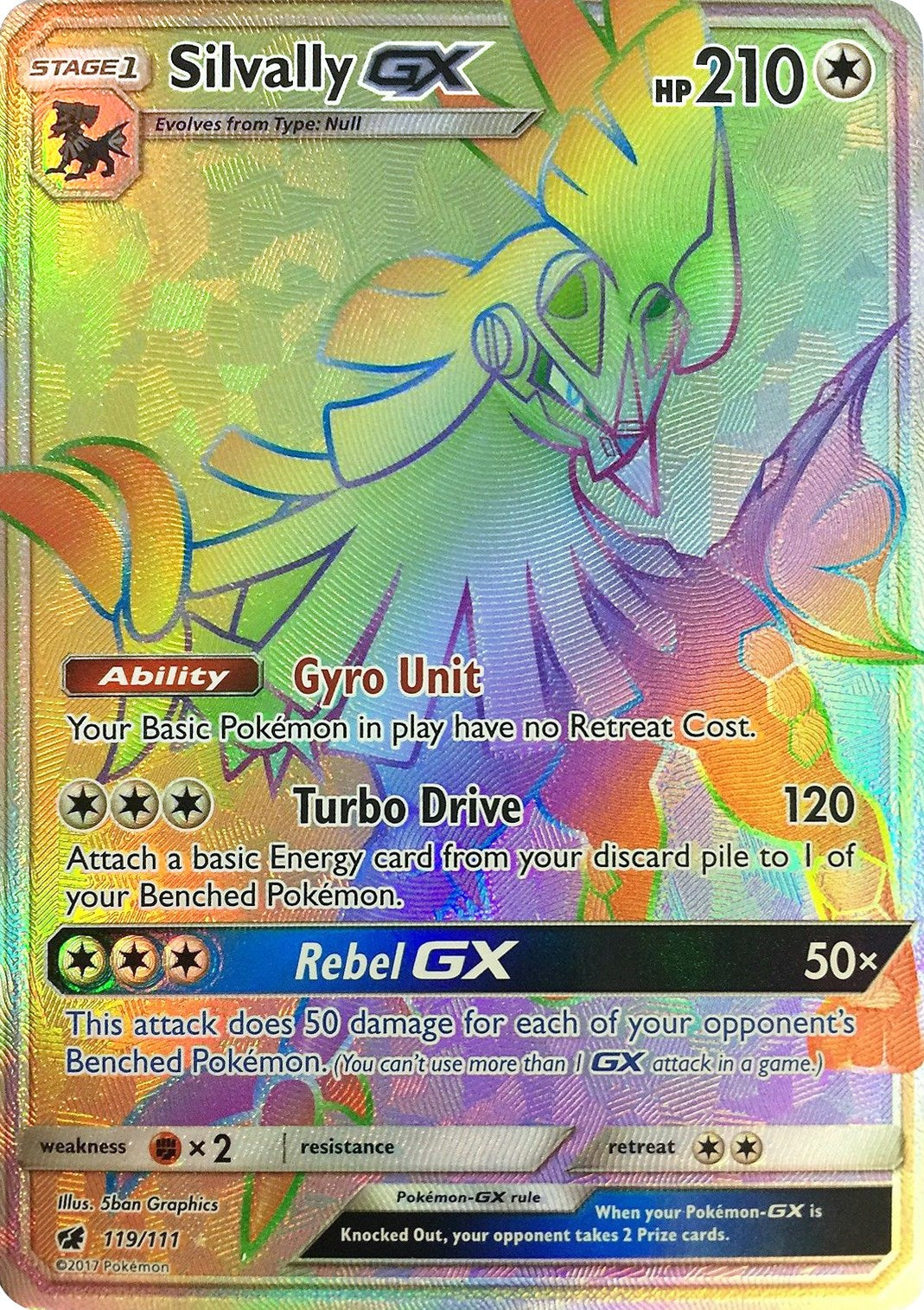 Silvally GX (Secret) [SM04 - 119/111]