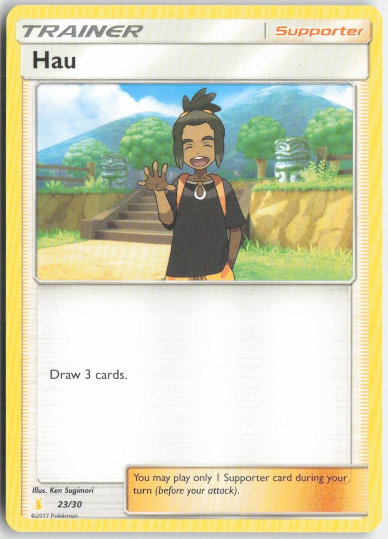 Hau (#23) (Alolan Raichu Half-Deck)