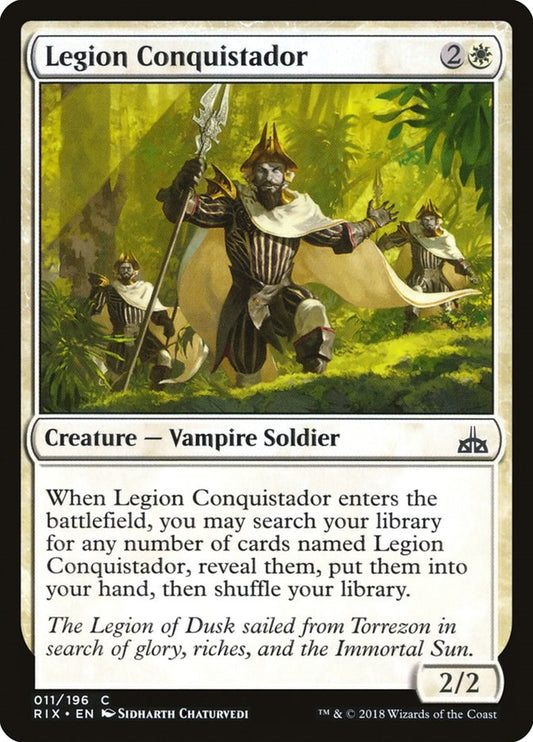 Legion Conquistador [RIX - 11]