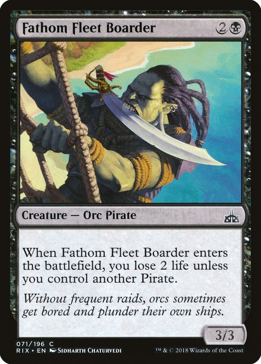 Fathom Fleet Boarder [RIX - 71]