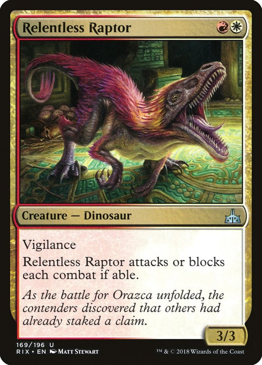 Relentless Raptor [RIX - 169]