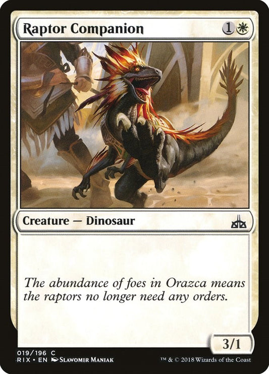 Raptor Companion [RIX - 19]