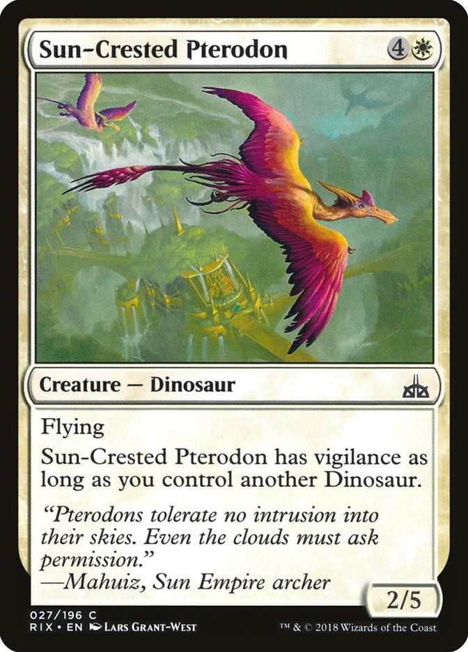 Sun-Crested Pterodon [RIX - 27]