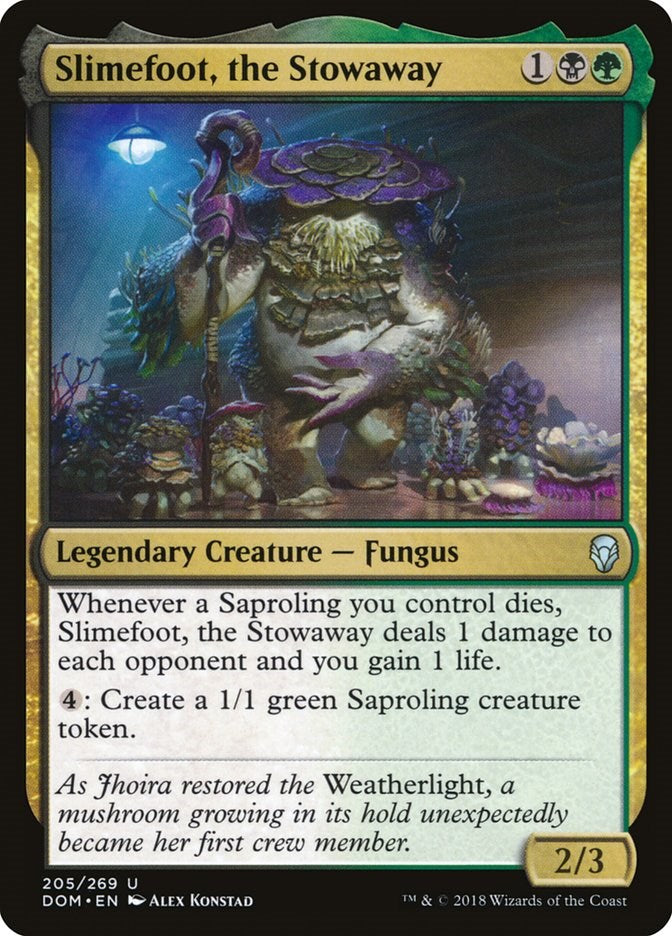 Slimefoot, the Stowaway [DOM - 205]