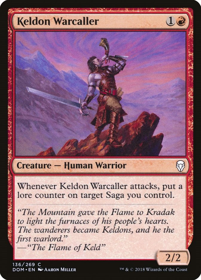 Keldon Warcaller [DOM - 136]