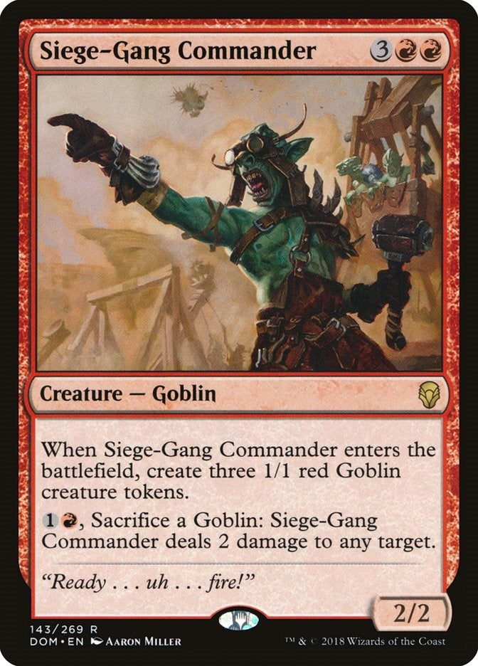 Siege-Gang Commander [DOM - 143]