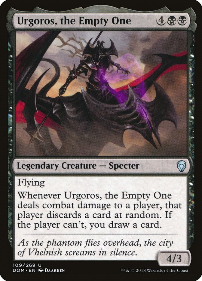 Urgoros, the Empty One [DOM - 109]