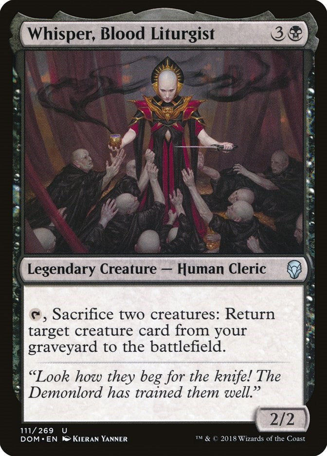 Whisper, Blood Liturgist [DOM - 111]