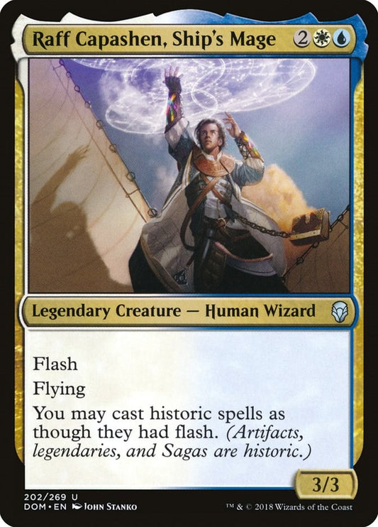 Raff Capashen, Ship's Mage [DOM - 202]