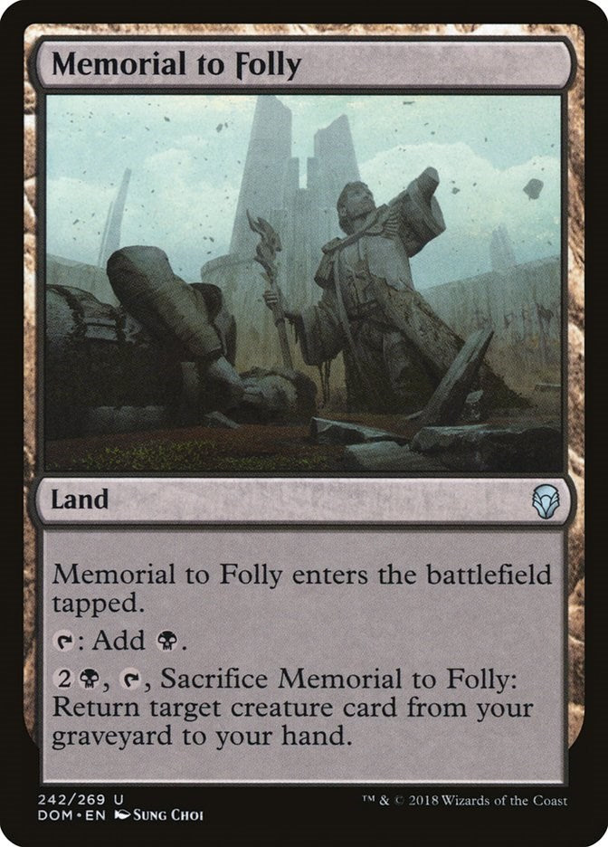 Memorial to Folly [DOM - 242]