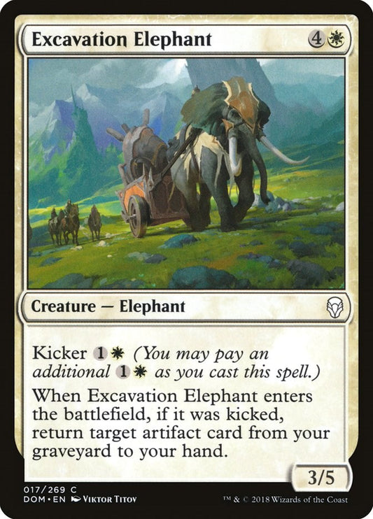 Excavation Elephant [DOM - 17]