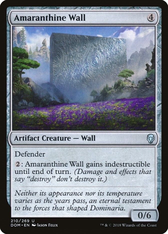 Amaranthine Wall [DOM - 210]