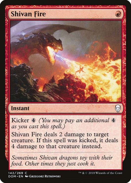 Shivan Fire [DOM - 142]