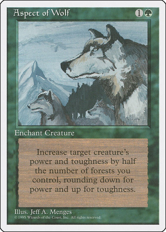 Aspect of Wolf [4ED - N/A]