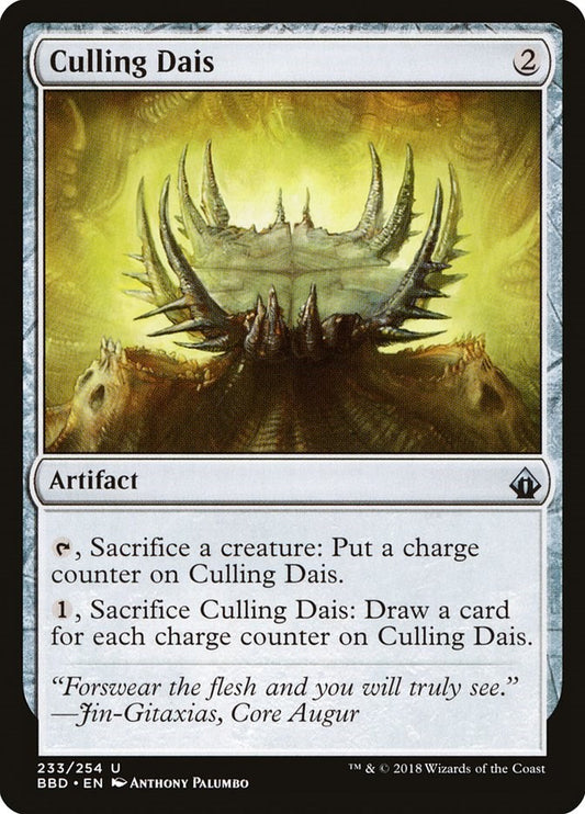 Culling Dais [BBD - 233]