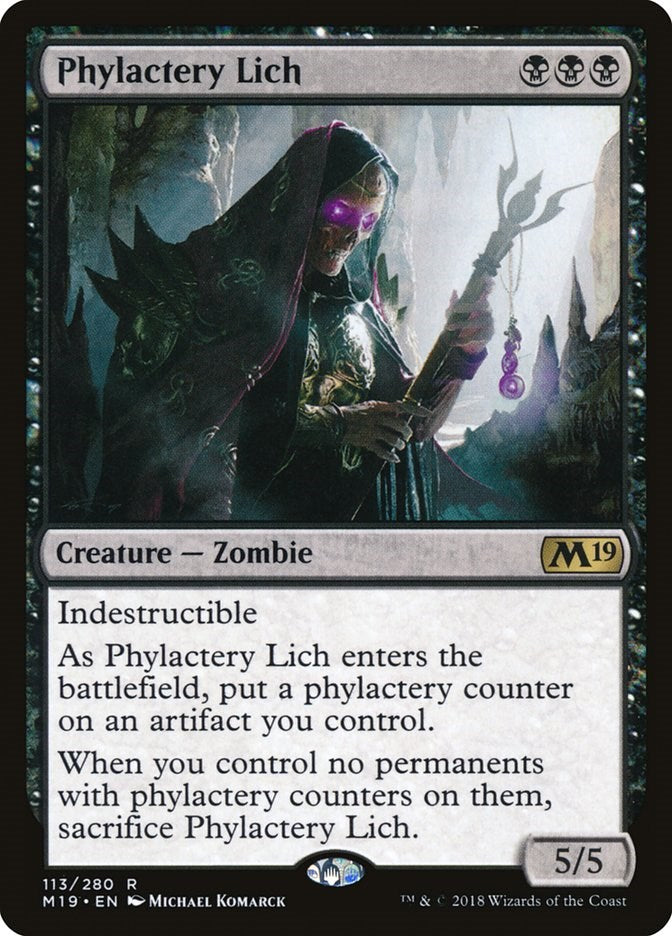 Phylactery Lich [M19 - 113]