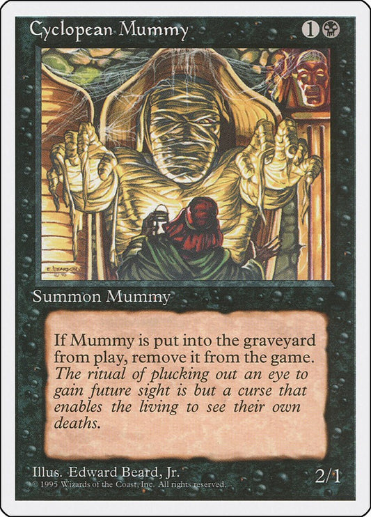 Cyclopean Mummy [4ED - N/A]