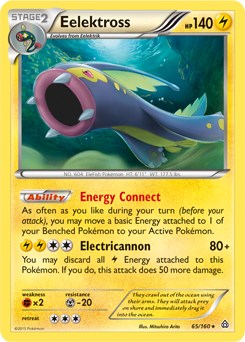 Eelektross - 65/160 (Cosmos Holo)