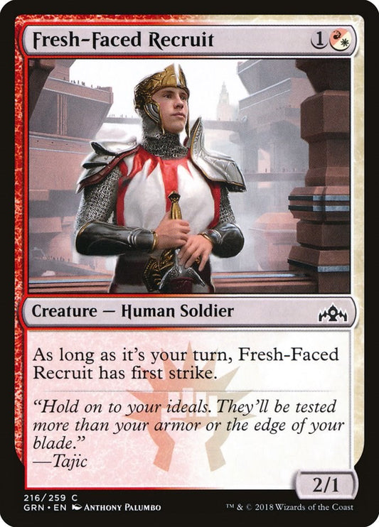 Fresh-Faced Recruit [GRN - 216]