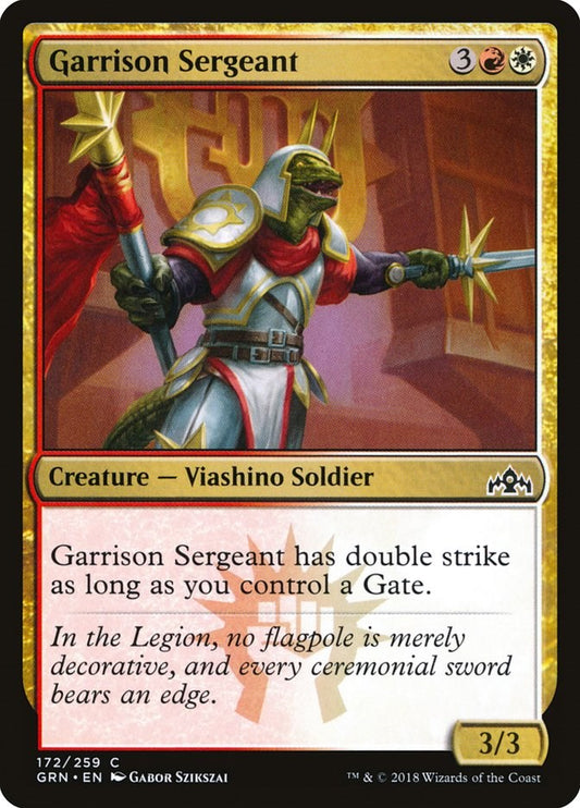 Garrison Sergeant [GRN - 172]