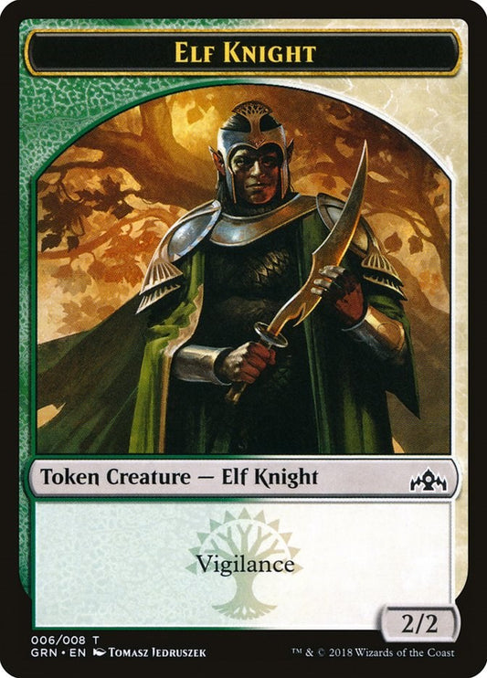Elf Knight Token