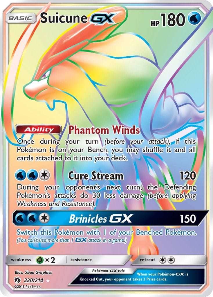 Suicune GX (Secret)