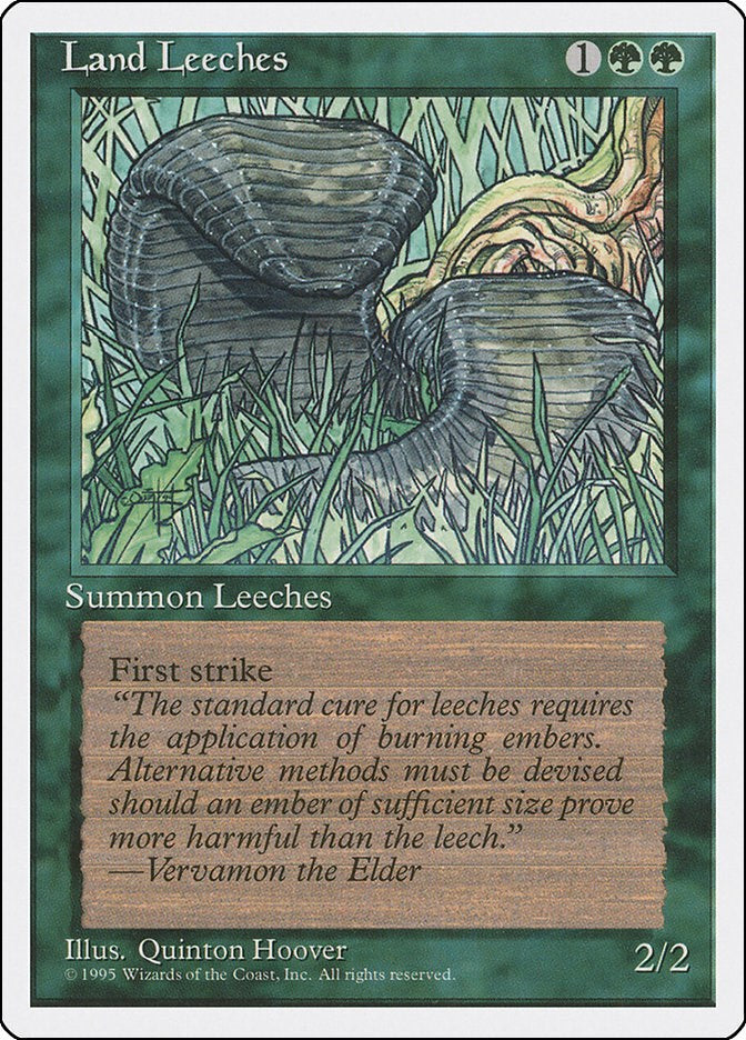 Land Leeches [4ED - N/A]