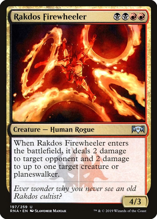 Rakdos Firewheeler [RNA - 197]