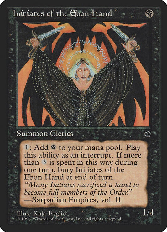 Initiates of the Ebon Hand (Foglio)