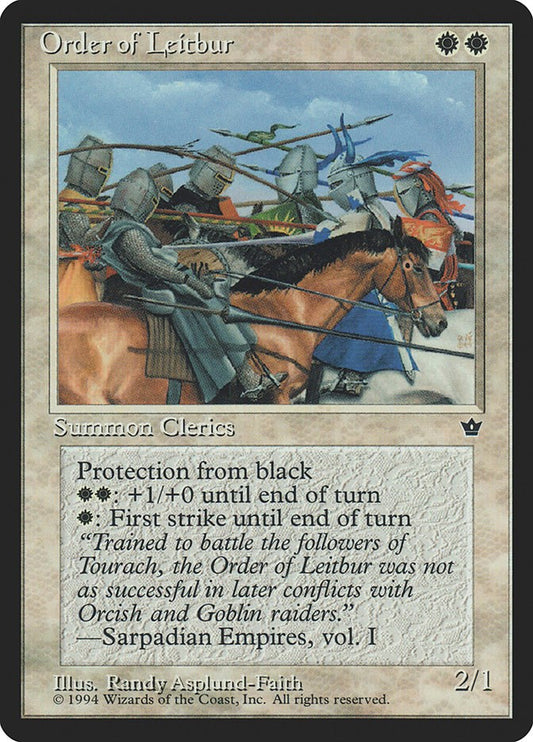 Order of Leitbur (Asplund-Faith)