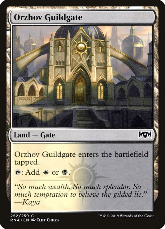 Orzhov Guildgate (252) [RNA - 252]