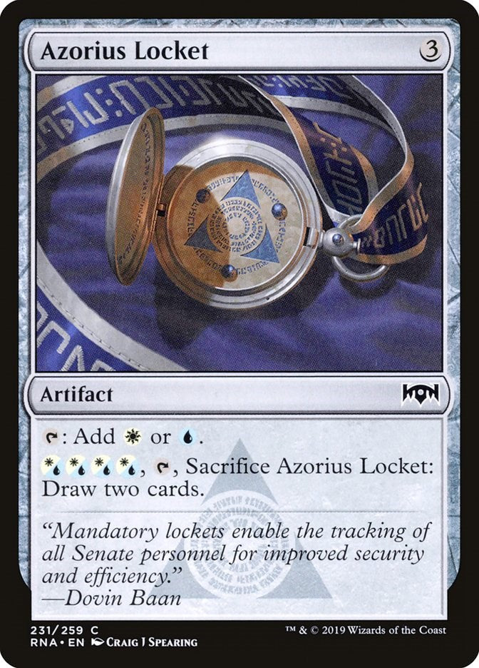 Azorius Locket [RNA - 231]