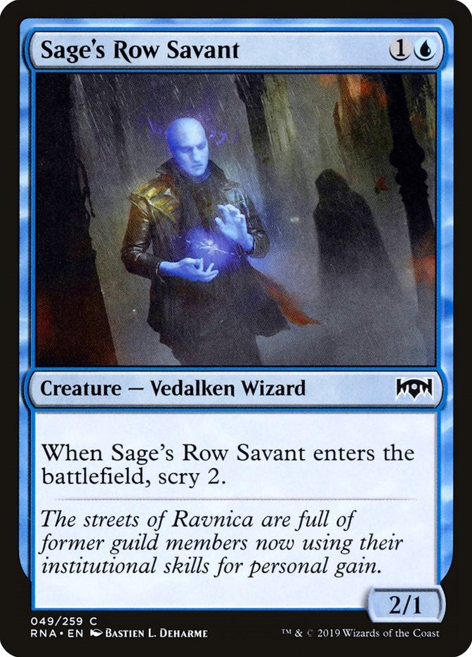 Sage's Row Savant [RNA - 49]