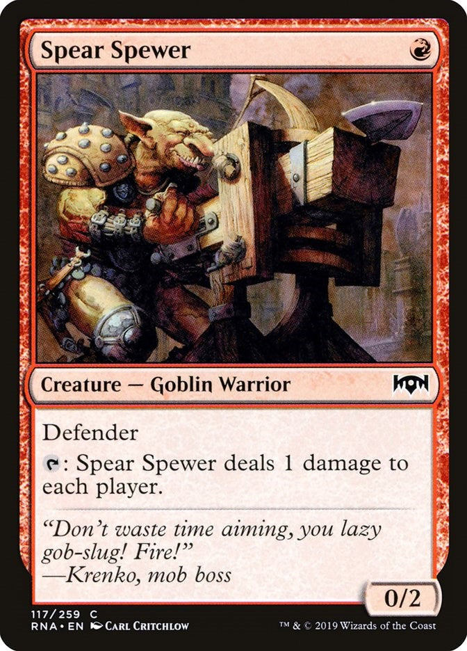 Spear Spewer [RNA - 117]