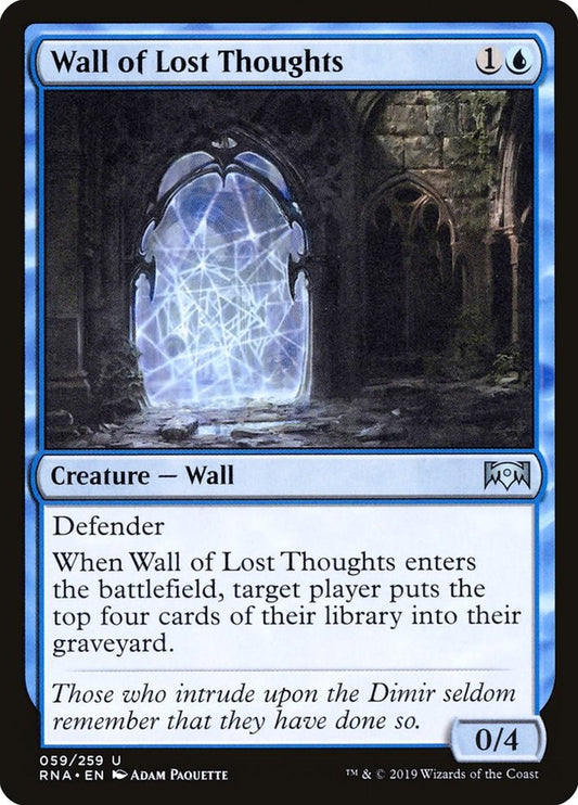 Wall of Lost Thoughts [RNA - 59]