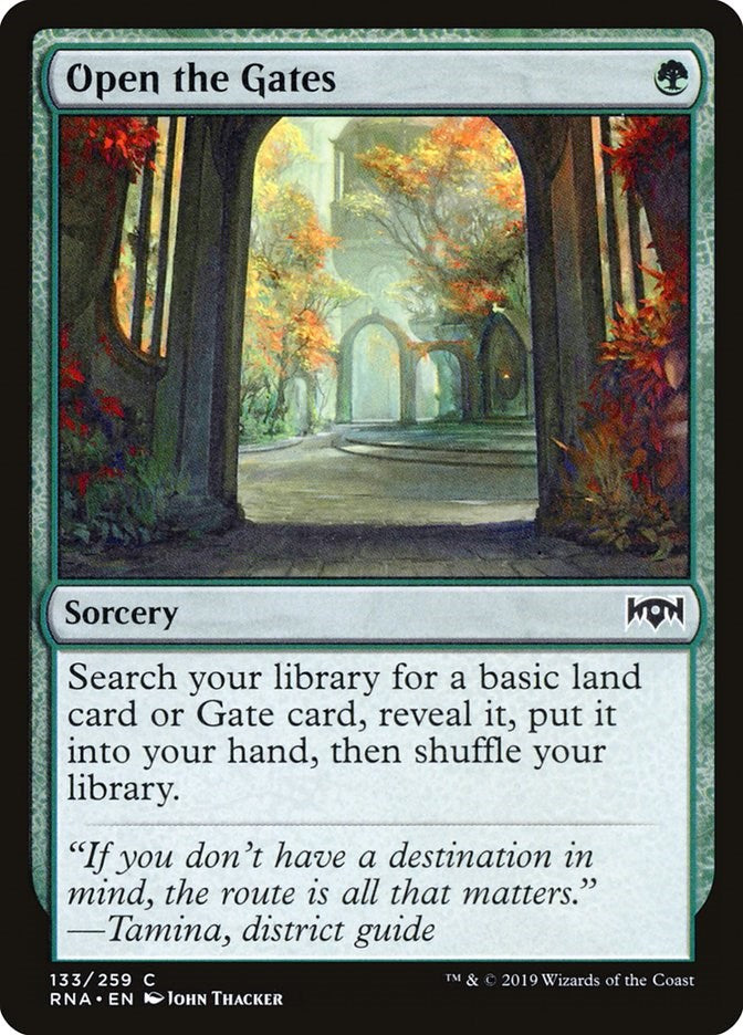 Open the Gates [RNA - 133]