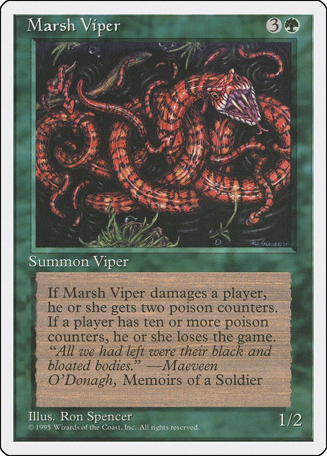 Marsh Viper [4ED - N/A]