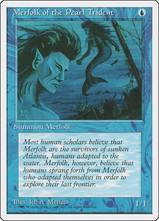 Merfolk of the Pearl Trident [4ED - N/A]