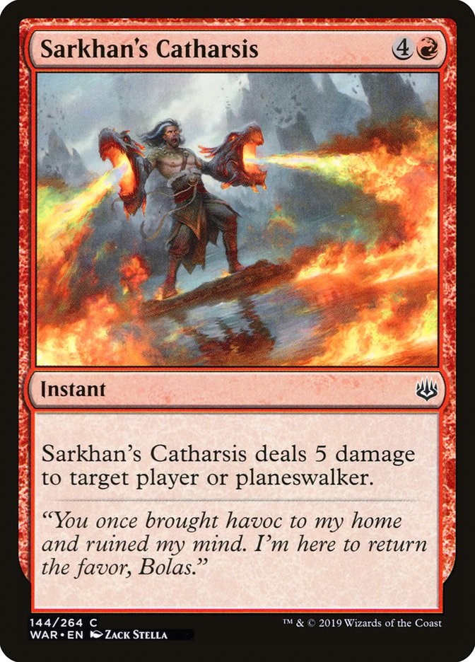 Sarkhan's Catharsis [WAR - 144]