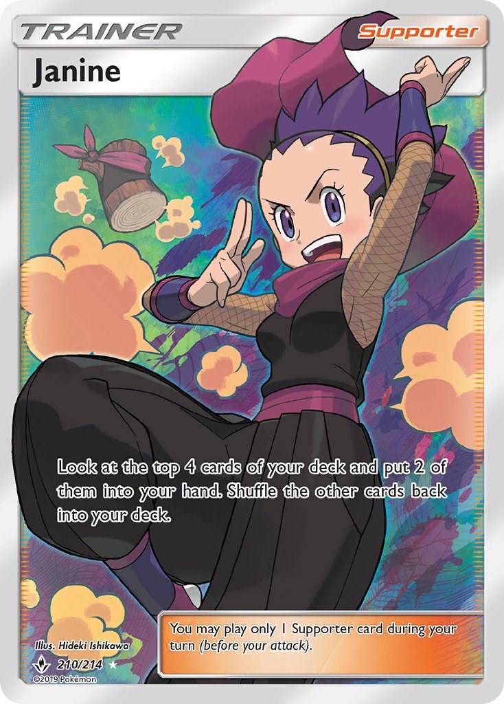 Janine (Full Art) [SM10 - 210/214]