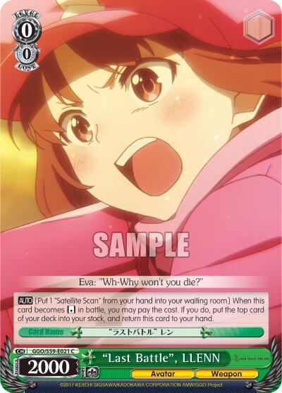 "Last Battle", LLENN