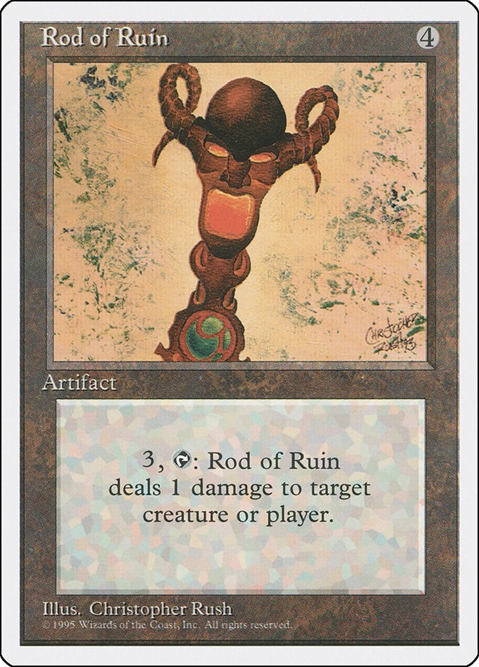 Rod of Ruin [4ED - N/A]