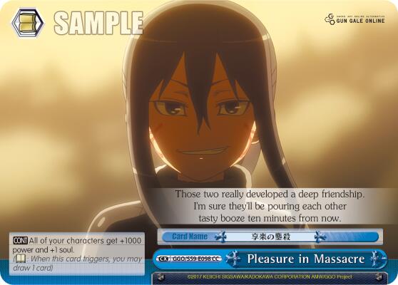 Pleasure in Massacre