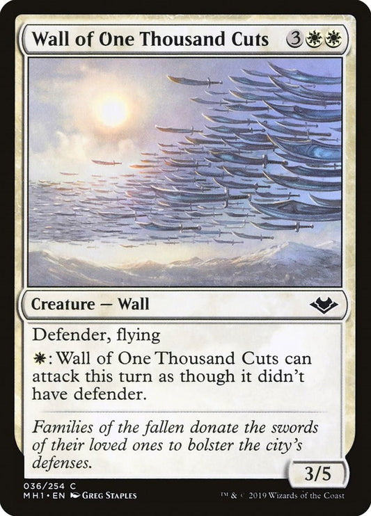 Wall of One Thousand Cuts [MH1 - 36]