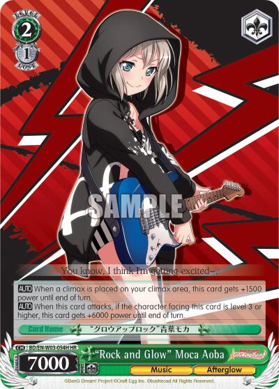 "Rock and Glow" Moca Aoba (HR)