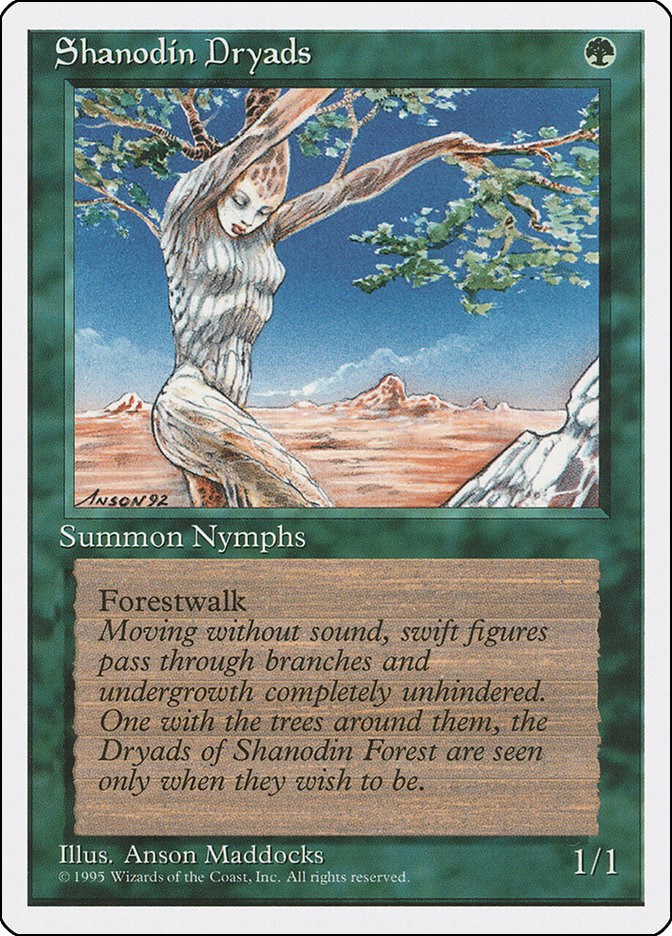 Shanodin Dryads [4ED - N/A]