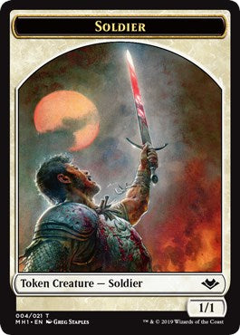 Soldier // Elephant Double-Sided Token