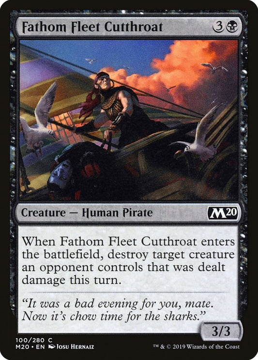 Fathom Fleet Cutthroat [M20 - 100]