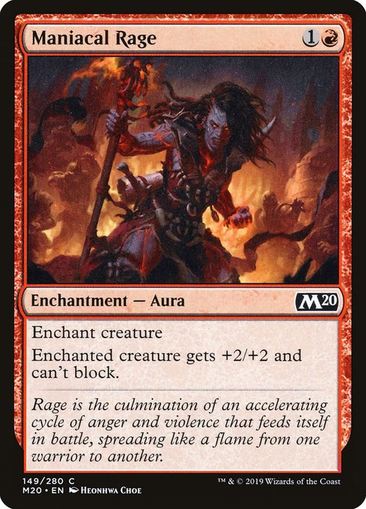 Maniacal Rage [M20 - 149]